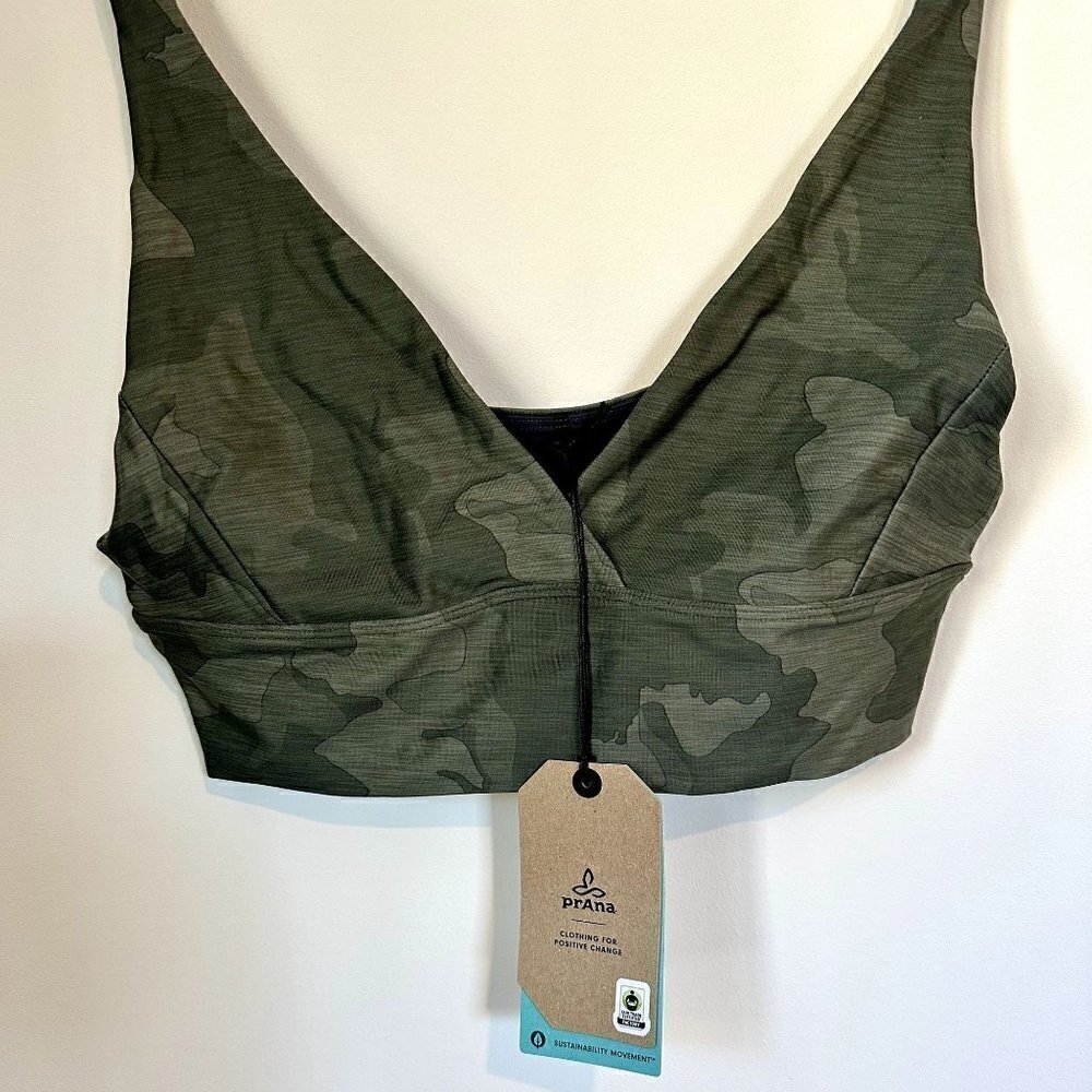NWT Prana Layna Brami in Sage Camo - Size Small - Picture 6 of 10